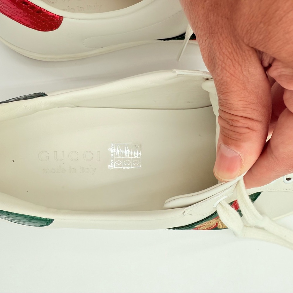 Gucci Men’s Ace Sneaker with Embroidery - Picture 9 of 11